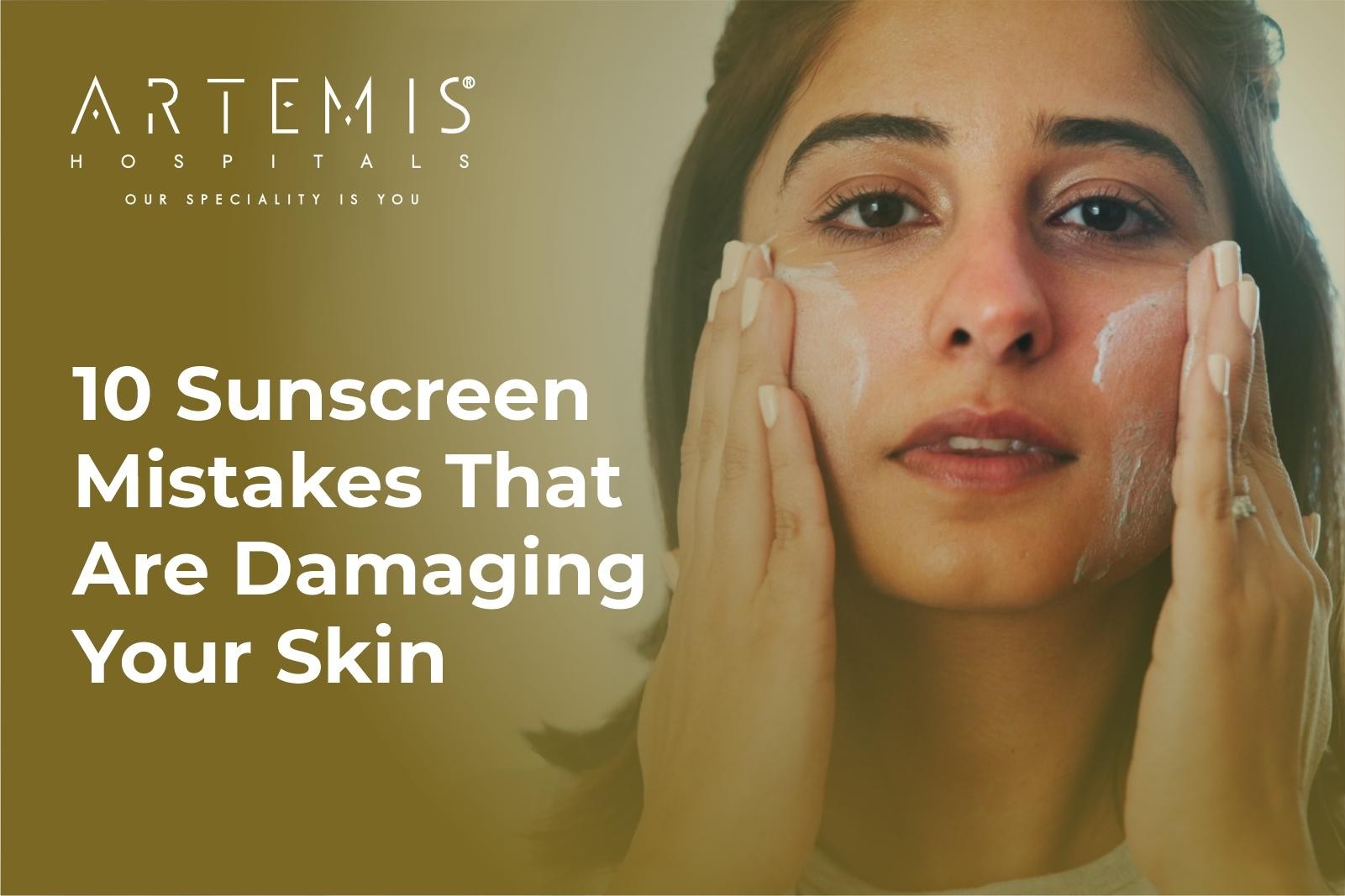 Correct Way to Apply Sunscreen