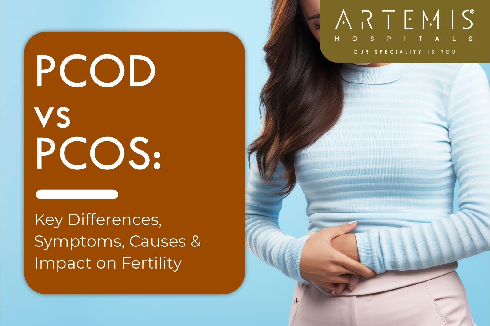 PCOD बनाम PCOS के लक्षण